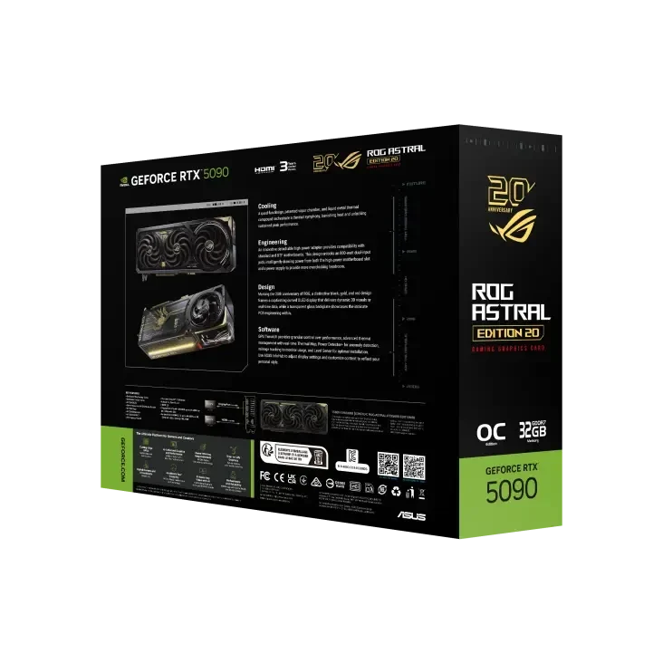 ASUS ROG Astral GeForce RTX 5090 32GB GDDR7 Graphics Card – TechCure India