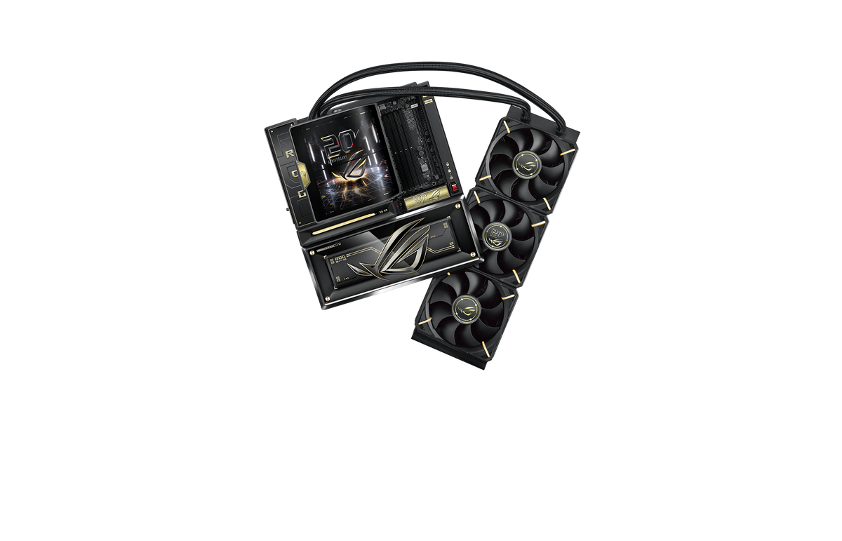 Asus ROG Crosshair X870E Edition 20 WiFi7 E-ATX Motherboard with RYUJIN 360 CPU Cooler – TechCure India