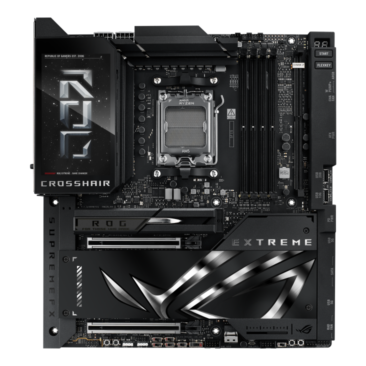 ASUS ROG Crosshair X870E Extreme Wifi7 DDR5 AMD Motherboard – TechCure India