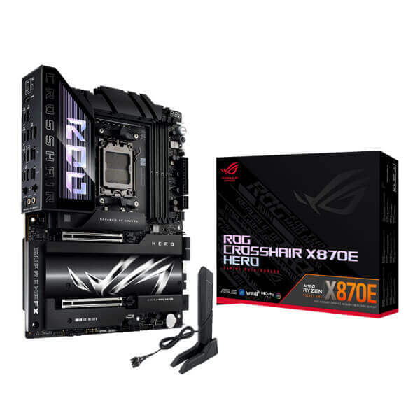 Asus ROG Crosshair X870E Hero ATX WiFi7 Motherboard