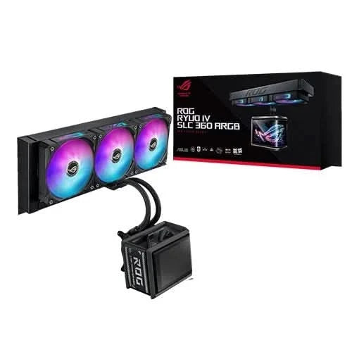 ASUS ROG Ryuo IV SLC 360 ARGB Black, 360mm AIO CPU Liquid Cooler – TechCure India