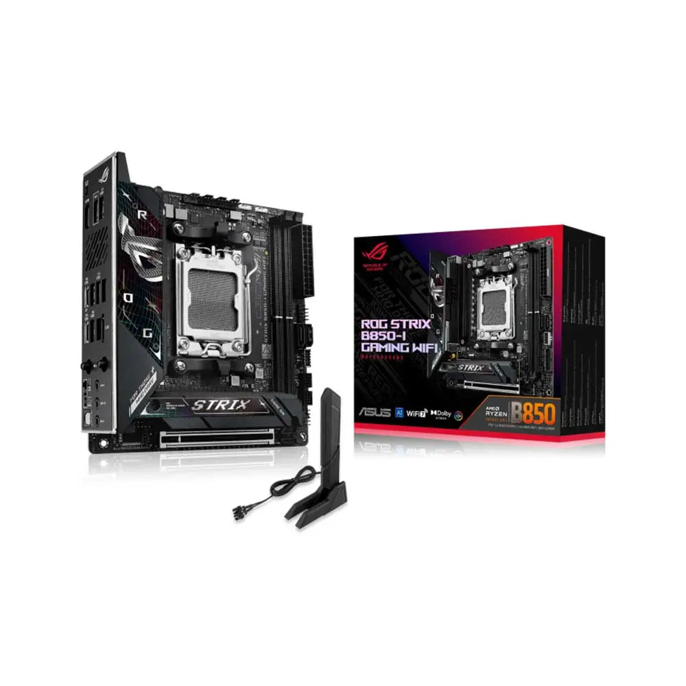 ASUS ROG STRIX B850-I Gaming WIFI DDR5 AMD Motherboard – TechCure India