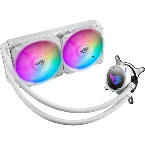 ASUS ROG Strix LC 240 RGB Liquid CPU Cooler (White Edition) – TechCure India