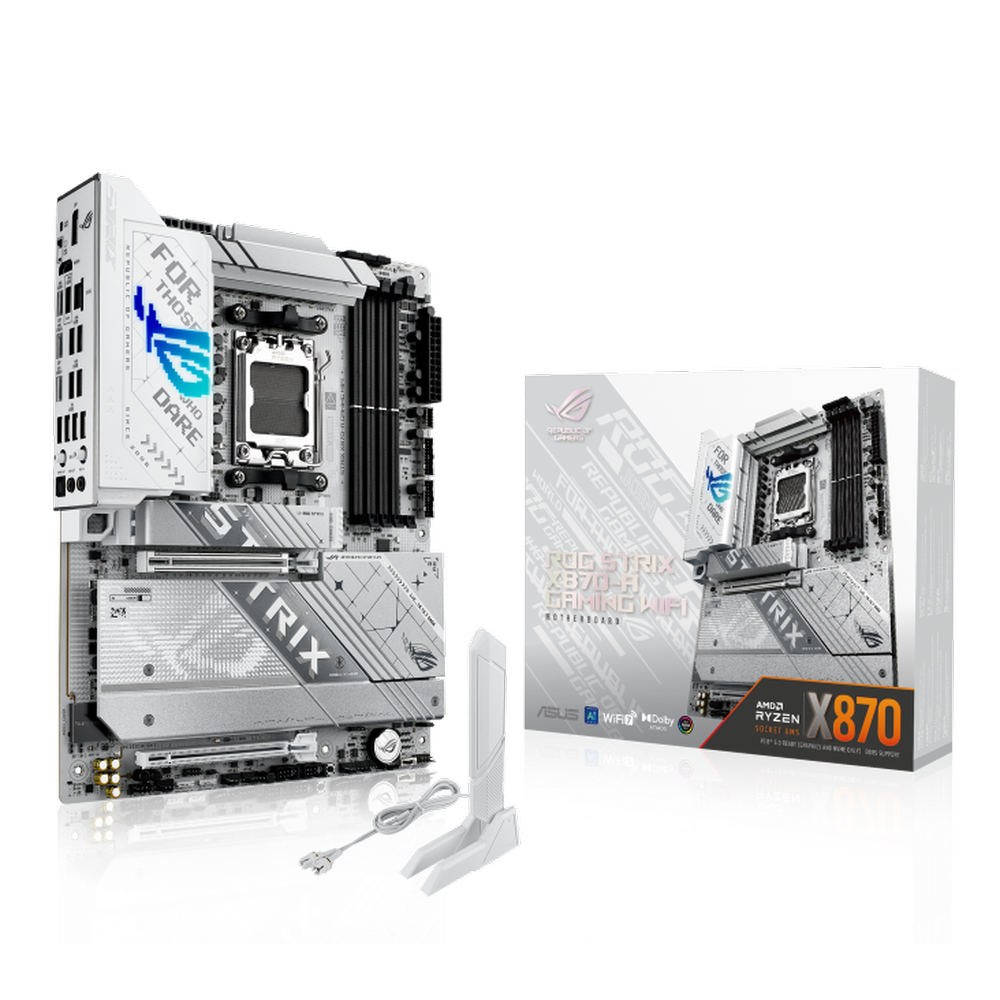 ASUS ROG Strix X870-A Gaming Wifi DDR5 AMD Motherboard – TechCure India