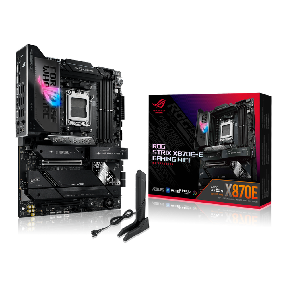 ASUS ROG Strix X870E-E Gaming Wifi DDR5 AMD Motherboard – TechCure India
