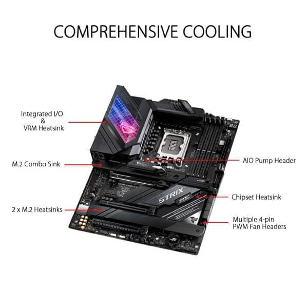 ASUS ROG Strix Z690-E Gaming Wifi DDR5 Intel Motherboard - 5
