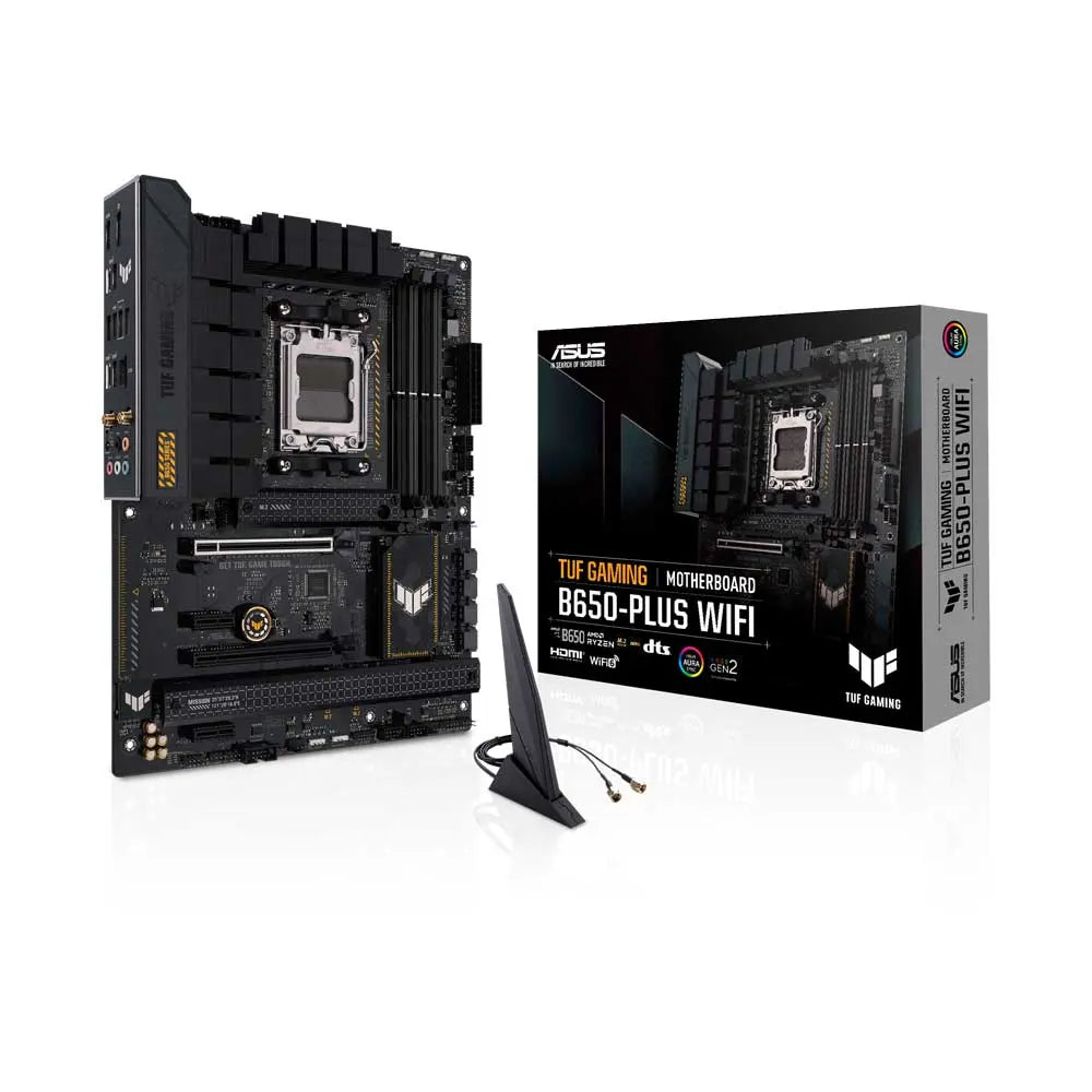 Asus Tuf Gaming B650-Plus Wifi AM5 ATX Motherboard (TUF-GAMING-B650-PLUS-WIFI) – TechCure India