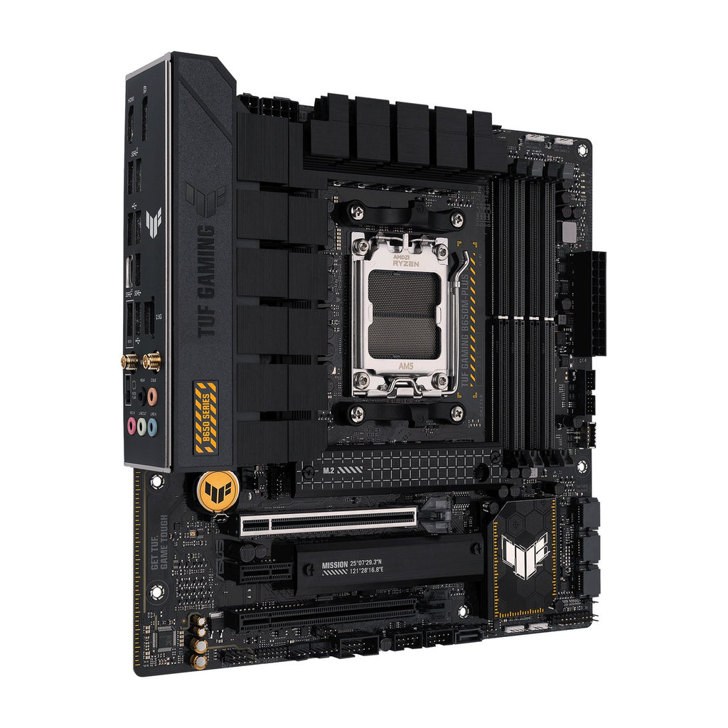 Asus TUF Gaming B650M-Plus Wifi AM5 Micro-ATX Motherboard (TUF-GAMING-B650M-PLUS-WIFI) – TechCure India