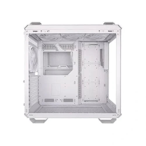 ASUS TUF Gaming GT502 PLUS TG ARGB Mid Tower Gaming Cabinet, White – TechCure India