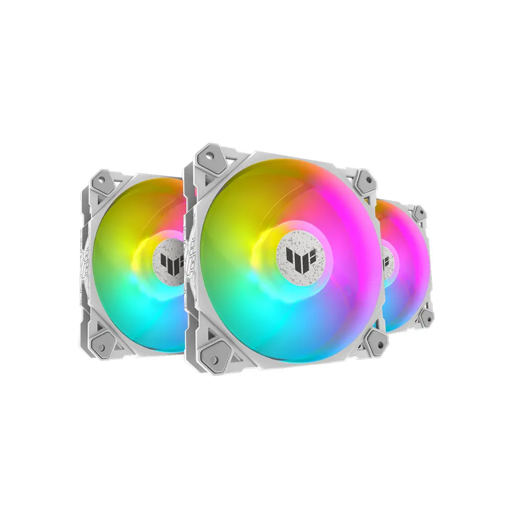 Asus Tuf Gaming TF120 Argb 3 In 1 Cabinet Fan White (90DA0033-B00030) – TechCure India