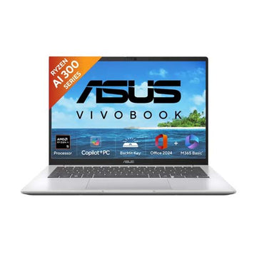 Asus VIVOBOOK 14 14.0 Inch AMD RYZEN AI 5 330 16GB RAM 512GB SSD Integrated GPU Gaming Laptop M1407KA-LY131WS