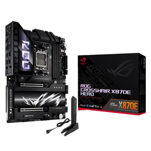 ASUS X870 ROG CROSSHAIR X870E HERO Motherboard – TechCure India