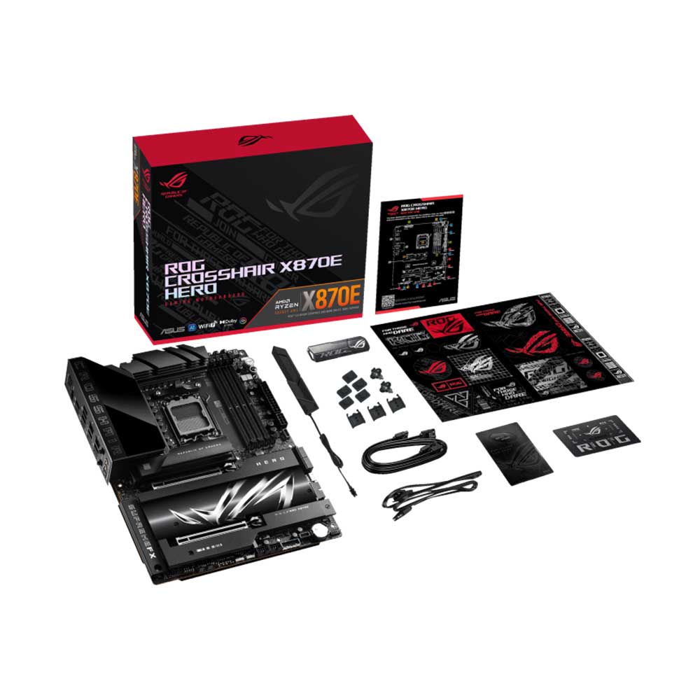 ASUS X870 ROG CROSSHAIR X870E HERO Motherboard – TechCure India