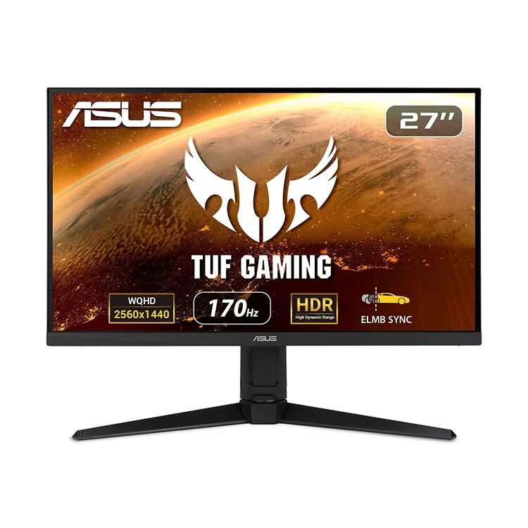 ASUS TUF GAMING 27 INCH VG27AQL1A WQHD IPS 165HZ G-SYNC GAMING MONITOR – TechCure India