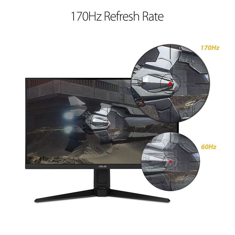 ASUS TUF GAMING 27 INCH VG27AQL1A WQHD IPS 165HZ G-SYNC GAMING MONITOR – TechCure India