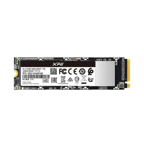 ADATA XPG SX8100 4TB M.2 NVME Gen3 Internal Solid State Drive ( SSD ) - 2