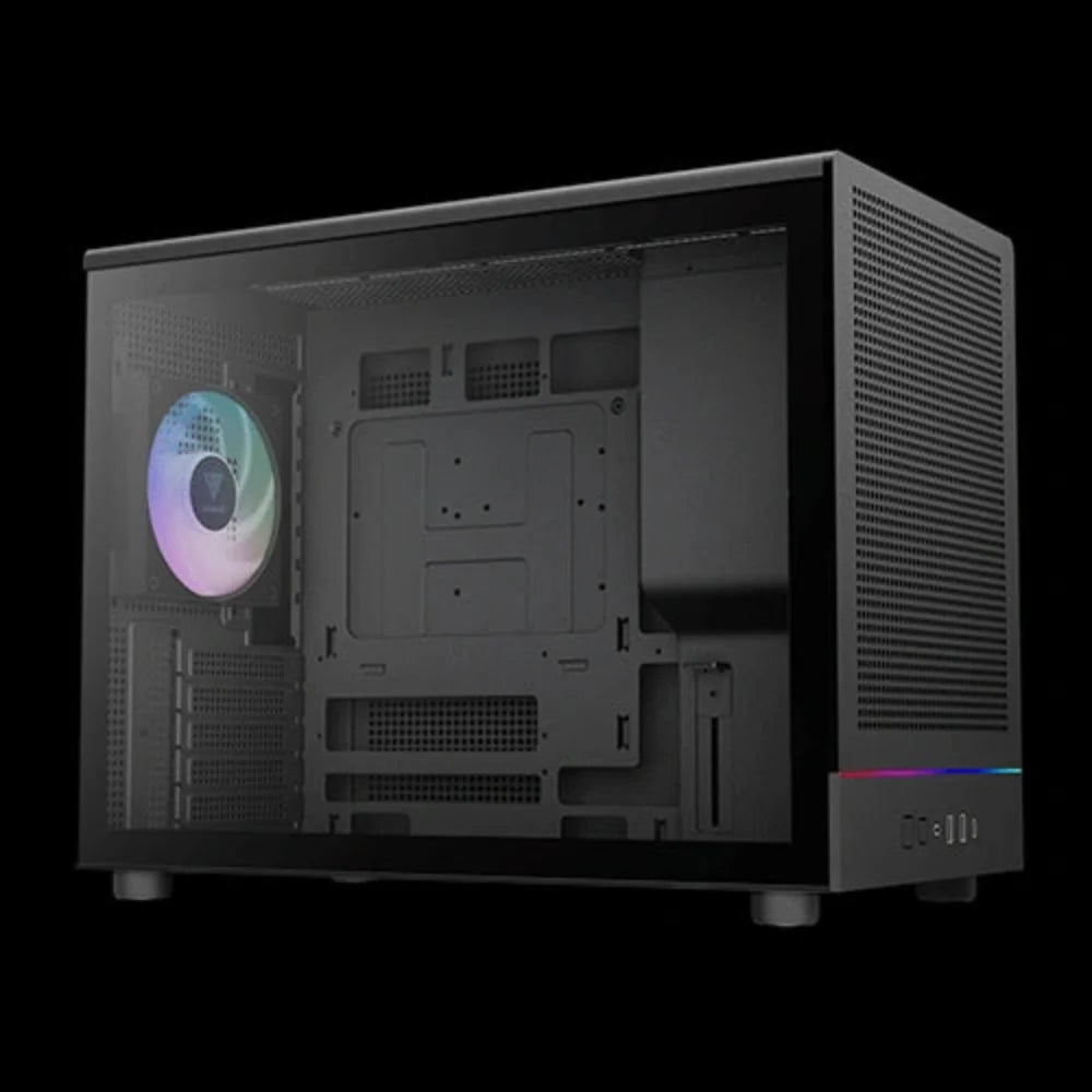 GAMDIAS ATHENA M4M ARGB MATX Mini Tower Cabinet ( Black ) – TechCure India