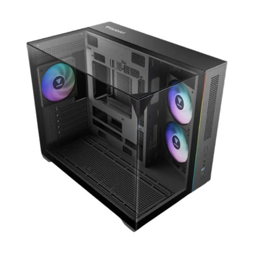 GAMDIAS Atlas M3M ARGB MATX Mini Tower Cabinet ( Black ) – TechCure India