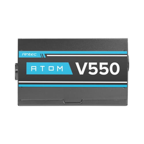 ANTEC ATOM V550 V2 550WATTS NON-MODULAR GAMING POWER SUPPLY – TechCure India