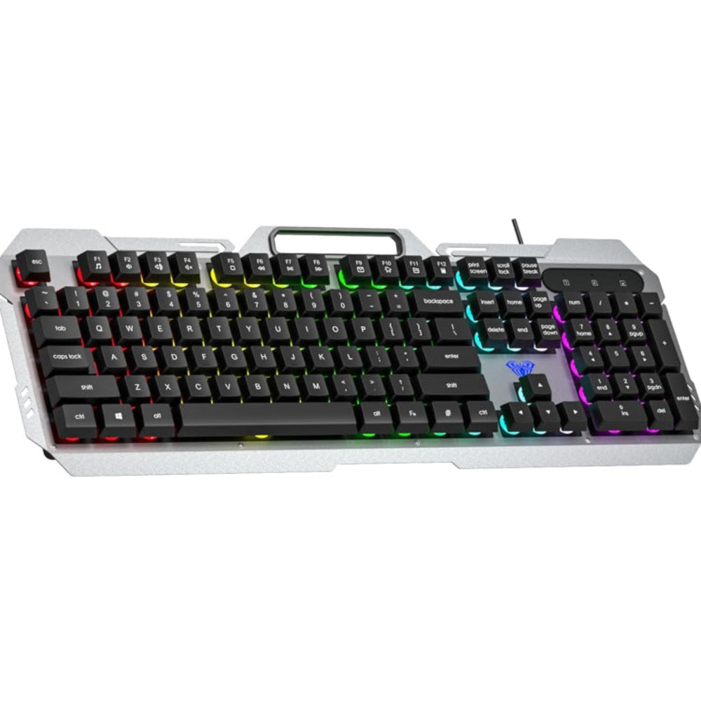 AULA F2023 Full Size Membrane Wired Gaming Keyboard ( Black ) ( F2023 ) – TechCure India