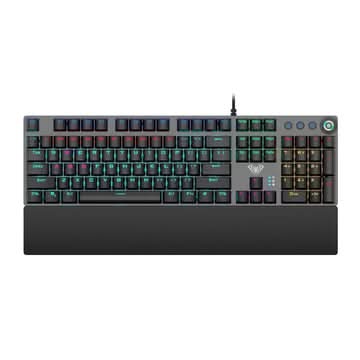 AULA F2058 Full Size Wired Mechanical Gaming Keyboard – KRGD Blue switch switches – TechCure India