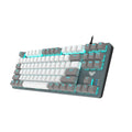 AULA F3287 Tenkeyless Wired Mechanical Gaming Keyboard ( Grey/White ) ( Blue Switch ) ( F3287GW ) – TechCure India