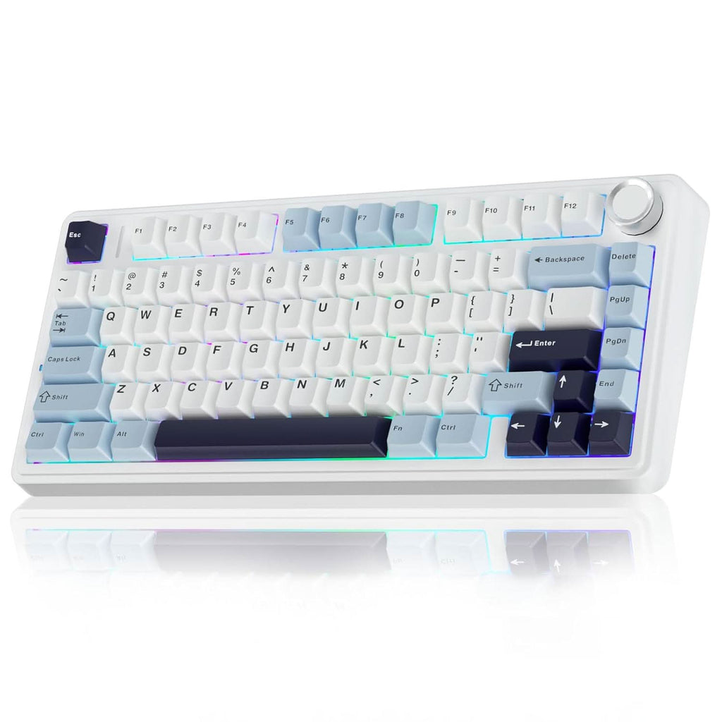 AULA F75 ICE BLUE REAPER SWITCH MECHANICAL GAMING KEYBOARD – TechCure India