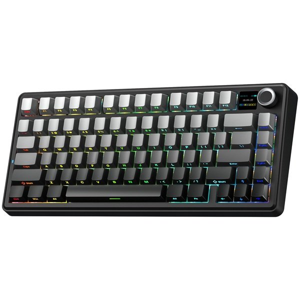 AULA F75 WIRELESS MECHANICAL KEYBOARD MAX GRADIENT GRAY REAPER SWITCH – TechCure India