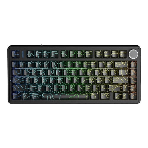 Aula F75 Wireless Tri Mode RGB 75 Percent Mechanical Gaming Keyboard With Star Vector Switch – TechCure India