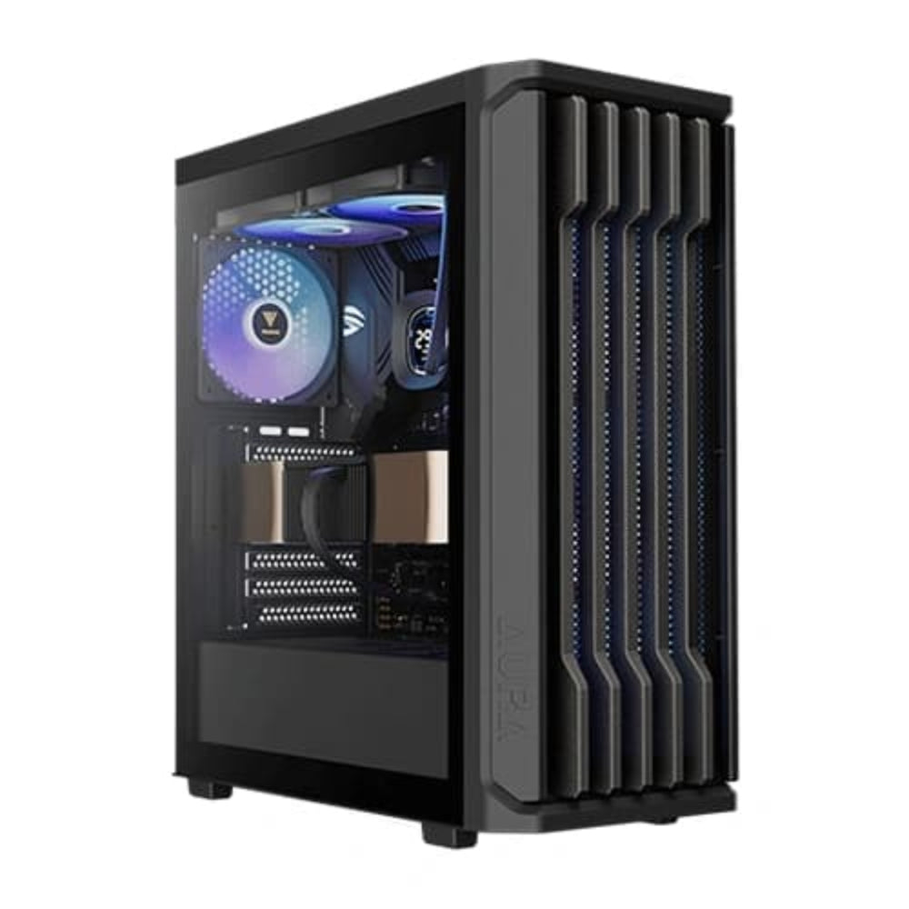 GAMDIAS Aura GC11 ARGB ATX Mid Tower Cabinet ( Black ) – TechCure India