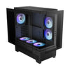 GAMDIAS AURA GC12 ARGB ATX Mid Tower Cabinet ( Black ) - 2