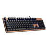 GAMDIAS AURA GK1 Full Size Mechanical Wired Gaming Keyboard ( Bronze ) ( Red Tactile Switch ) ( AURA-GK1-BRONZE ) - 2