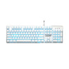 GAMDIAS AURA GK1 Full Size Mechanical Wired Gaming Keyboard ( White ) ( Mechanical Switches )