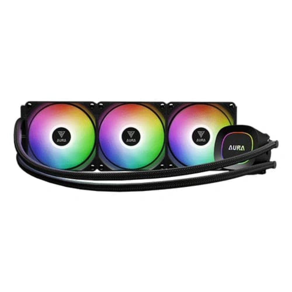 GAMDIAS Aura GL360 Lite ARGB 360mm CPU Liquid Cooler ( Black ) – TechCure India