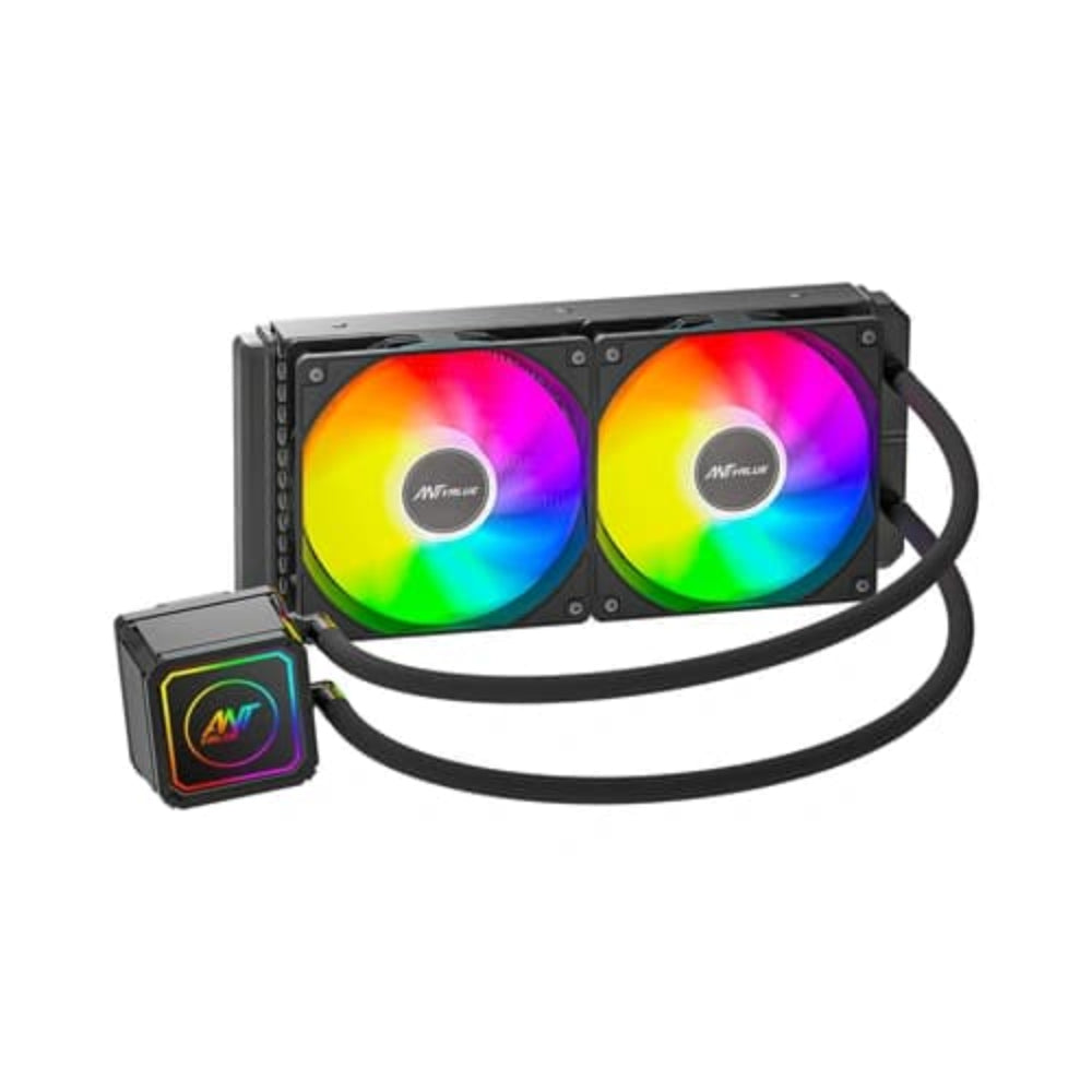 ANT VALUE AV240 RGB 240mm CPU Liquid Cooler ( Black ) - 2