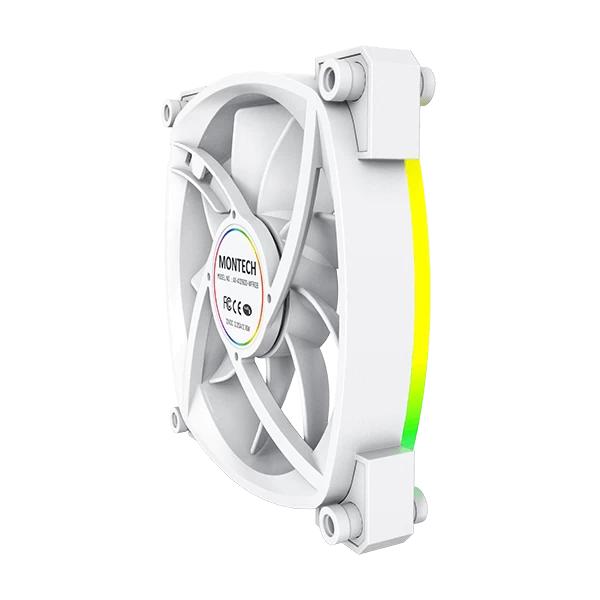 Montech AX120 PWM ARGB Case Fan White Single – TechCure India