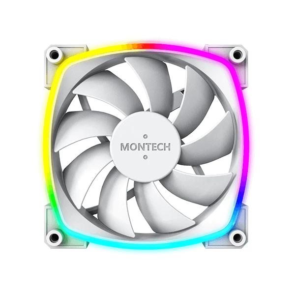 Montech AX120 PWM ARGB Case Fan White Single – TechCure India