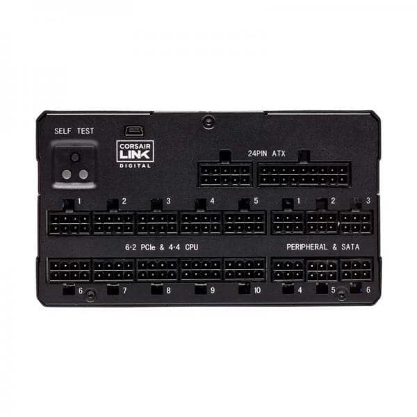 CORSAIR AX1600i 1600W 80+ Titanium Fully Modular Power Supply - 4