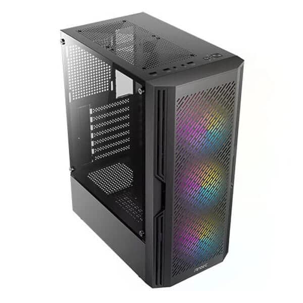 ANTEC AX20 RGB ATX Mid Tower Cabinet (Black) - 2