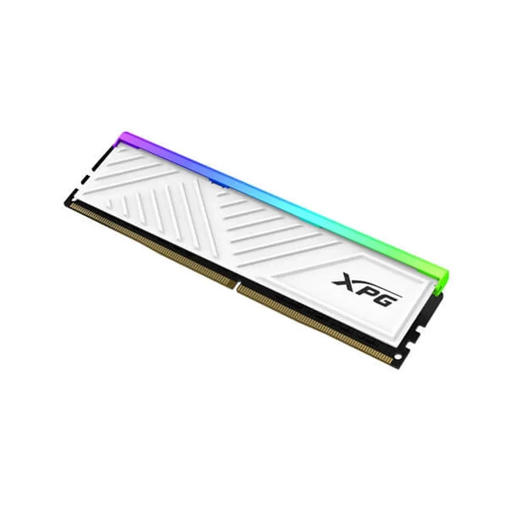 ADATA XPG Spectrix D35G RGB 32GB ( 32GBx1 ) 3600MHz DDR4 RAM ( White ) ( CL18 )