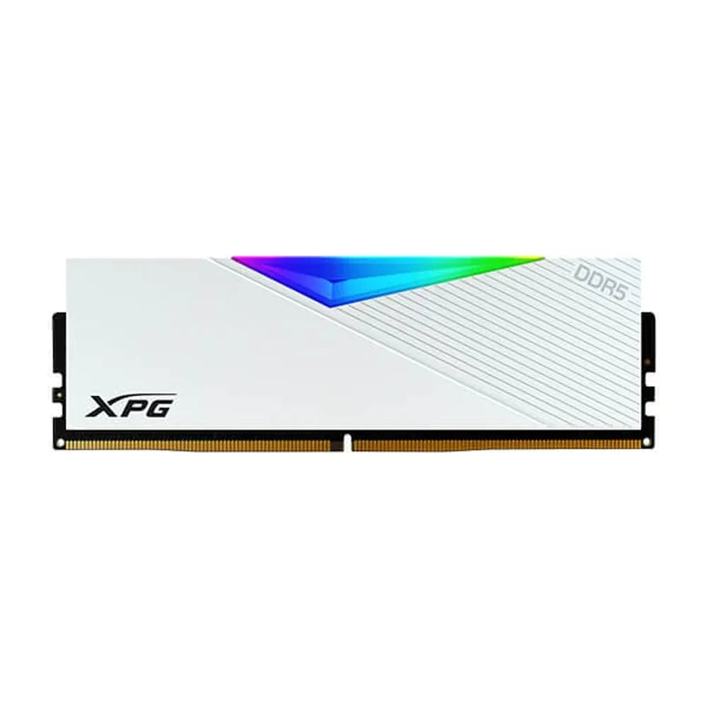 ADATA XPG Lancer RGB 16GB ( 16GB X 1 ) 6000MHz DDR5 RAM ( White ) ( CL30 ) - 3
