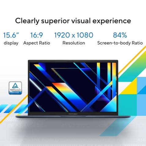 ASUS Vivobook 15 X1504VAP-IN012WS, Intel Core 5 120U, 8GB RAM, 512GB SSD, Intel Graphics, 15.6 inch FHD, Windows 11 Home, Office Home 2024, M365 Basic-1 Year Validity, Student Laptop, 1 Year(s) Warranty, Silver – TechCure India