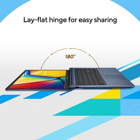 ASUS Vivobook 15 X1504VAP-IN012WS, Intel Core 5 120U, 8GB RAM, 512GB SSD, Intel Graphics, 15.6 inch FHD, Windows 11 Home, Office Home 2024, M365 Basic-1 Year Validity, Student Laptop, 1 Year(s) Warranty, Silver – TechCure India