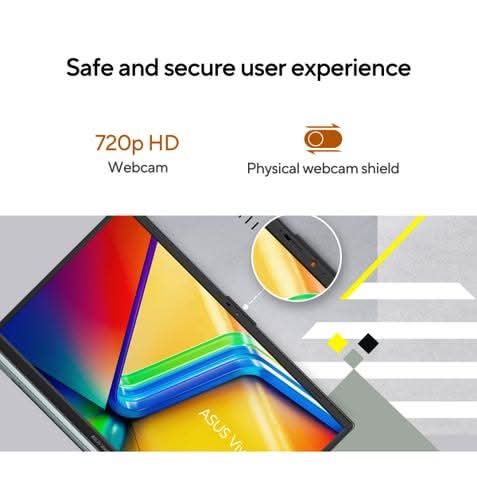 ASUS Vivobook Go 15 E1504FA-BQ2117WS, AMD Ryzen 3 30, 8GB, 512GB, AMD Radeon Graphics, 15.6 inch FHD screen, Windows 11 Home, Office Home 2024, M365 Basic - 1 Year Validity, Student Laptop, 1 Year(s) Warranty, Green – TechCure India