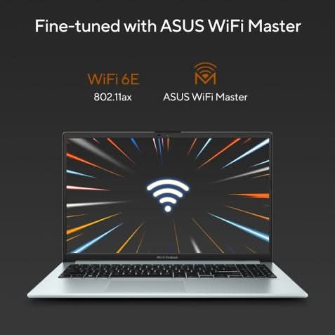 ASUS Vivobook Go 15 E1504FA-BQ2117WS, AMD Ryzen 3 30, 8GB, 512GB, AMD Radeon Graphics, 15.6 inch FHD screen, Windows 11 Home, Office Home 2024, M365 Basic - 1 Year Validity, Student Laptop, 1 Year(s) Warranty, Green – TechCure India