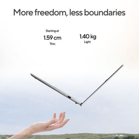ASUS Vivobook S16 S3607AA-SH087WS, Intel Core Ultra 5 325 Series 3, 16GB RAM, 512GB SSD, Intel Graphics, 16 inch OLED FHD, Windows 11 Home, Office Home 2024, M365 Basic-1 Year Validity), AI Powered Laptop, 1 Year(s) Warranty, Silver – TechCure India