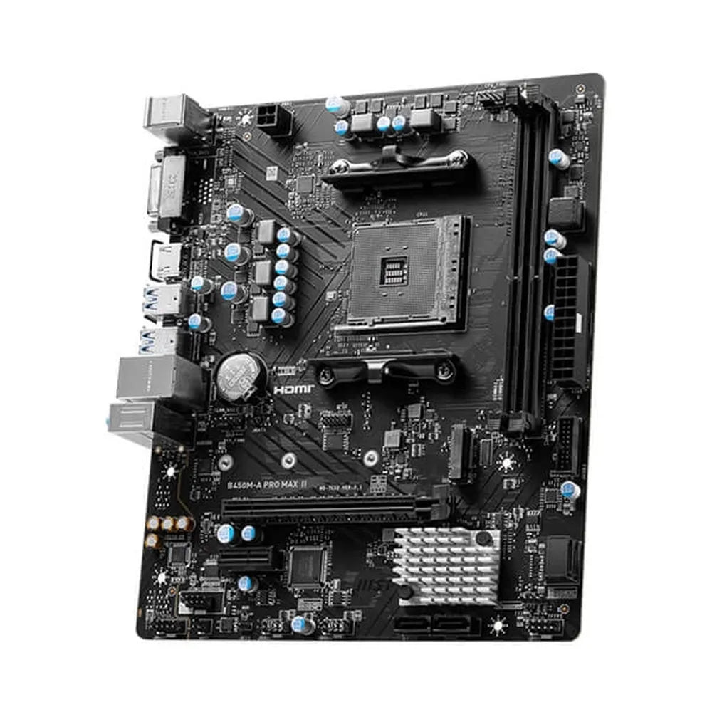 MSI B450M-A Pro Max II DDR4 AMD Motherboard - 3