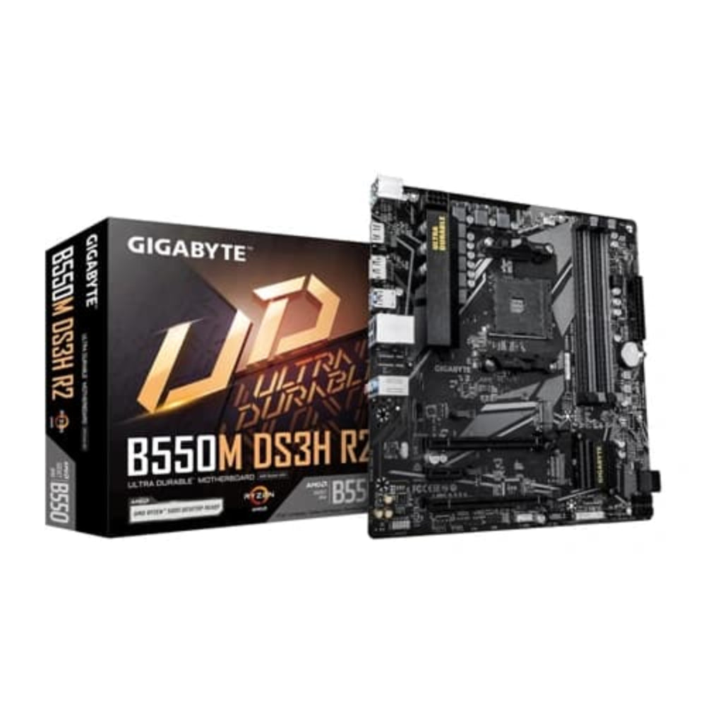 GIGABYTE B550M DS3H R2 DDR4 AMD Motherboard – TechCure India