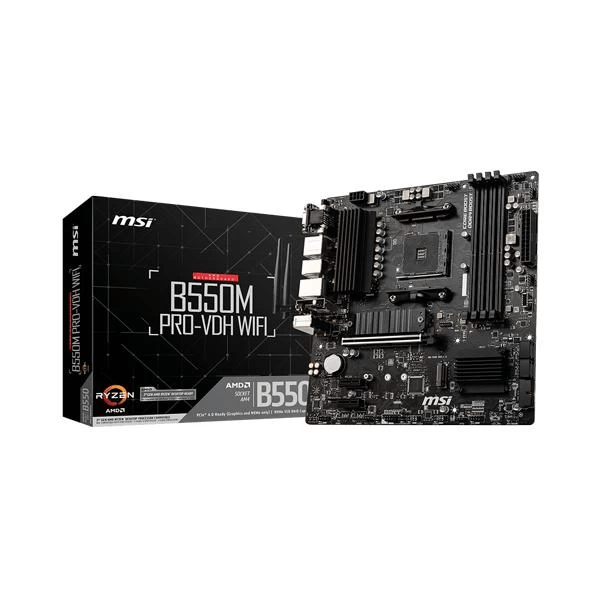 Msi B550m Pro-vdh Wifi Motherboard – TechCure India
