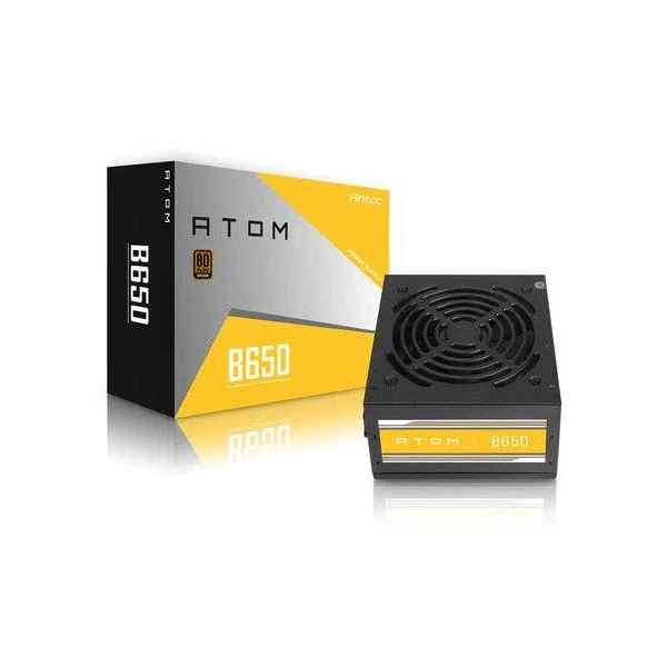 Antec ATOM B650 650 Watt 80 Plus Bronze Certification – TechCure India